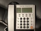 Телефон стационарный telta-214-15 и мэлт -211 объявление продам