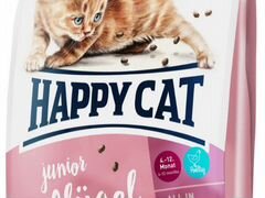 Корм сухой Happy Cat Junior, для кошек, птица, 10к