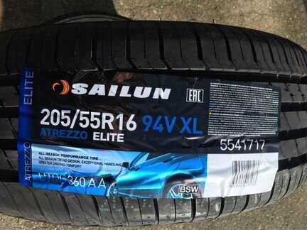 205/55*16 Sailun Atrezzo Elite Новые летние шины