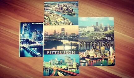 Почтовые открытки США новые, чистые