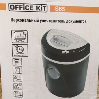 Уничтожитель документов - шредер Office Kit S65