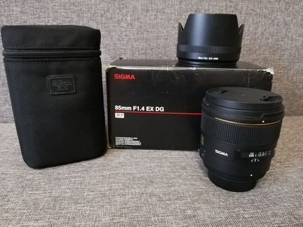 Sigma 85 mm 1.4 HSM Nikon идеал