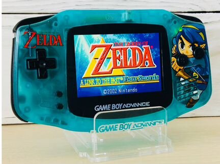 Game Boy Advance (GBA) AGS-101 mod Zelda + игра