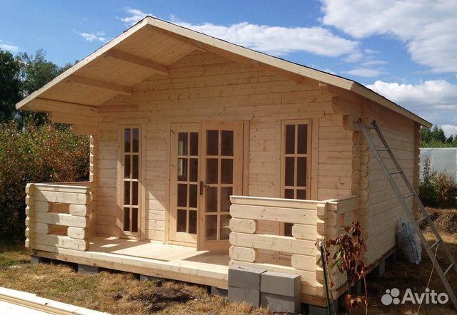 Садовый домик из минибруса 4950*5950 мм
