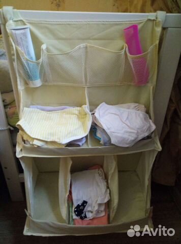 Органайзер (кармашки) IKEA для кроватки