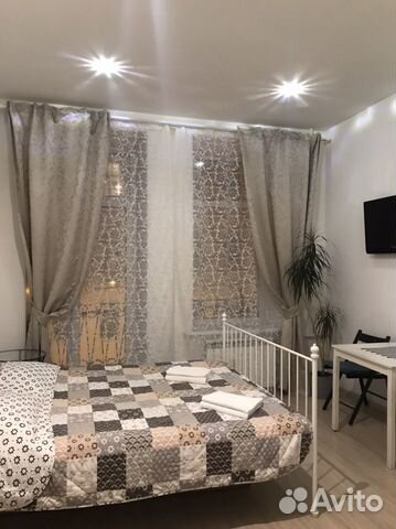 

Квартира-студия, 25 м², 1 кровать