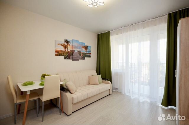 

Квартира-студия, 25 м², 1 кровать