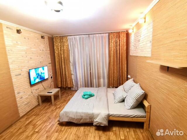 

1-к. квартира, 38 м², 2 кровати