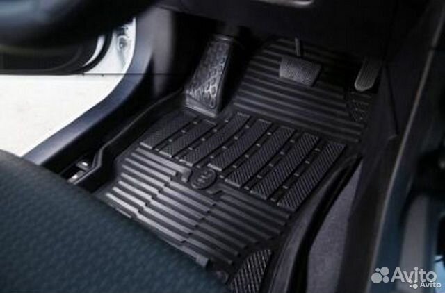 Ковры в салон резиновые Hyundai Santa Fe 2007-2012