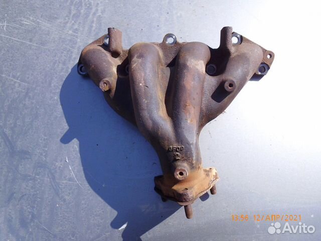 Коллектор выпускной KIA Spectra 1,6л Ижевск 2007г