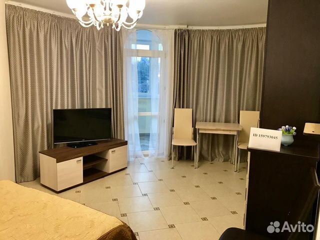 

1-к. квартира, 55 м², 3 кровати