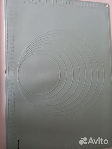 Силиконовый коврик с разметками для теста