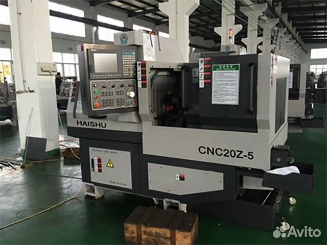 Двухшпиндельный токарный станок с чпу CNC20Z-5