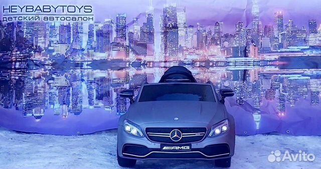 Детский Электромобиль (mercedes C63 AMG)