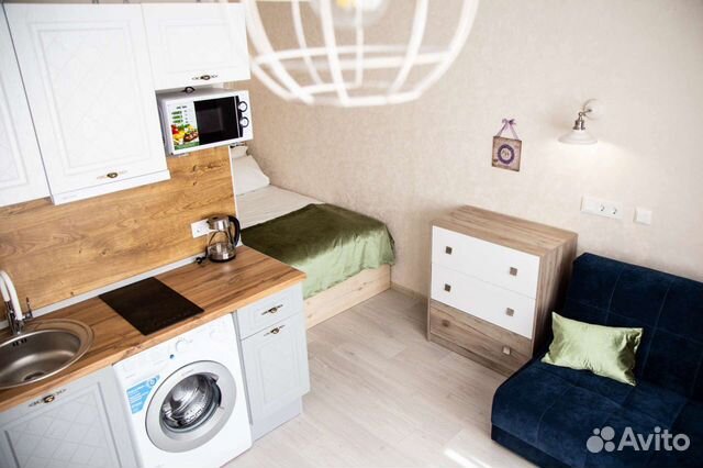 

Квартира-студия, 22 м², 2 кровати