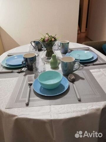 

1-к. квартира, 55 м², 2 кровати