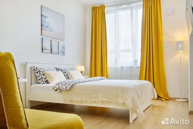 

1-к. квартира, 35 м², 2 кровати