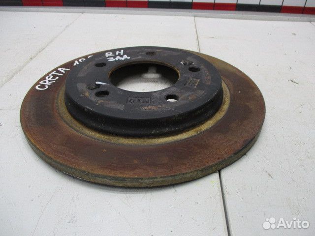 Диск тормозной задний Hyundai Creta