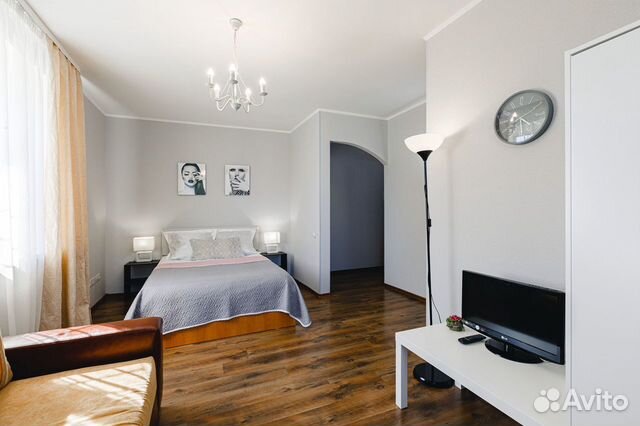 

1-к. квартира, 40 м², 2 кровати