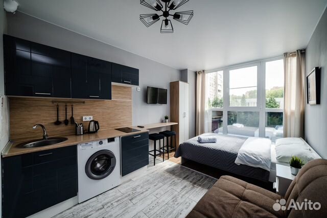 

Квартира-студия, 25 м², 2 кровати