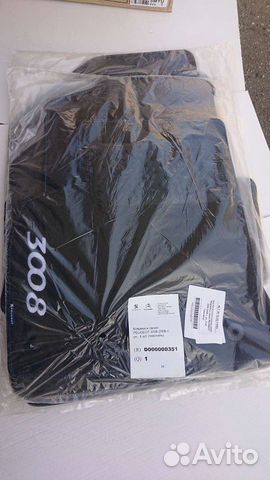 Коврики в салон Peugeot 3008 1 / 2 (Оригинал)