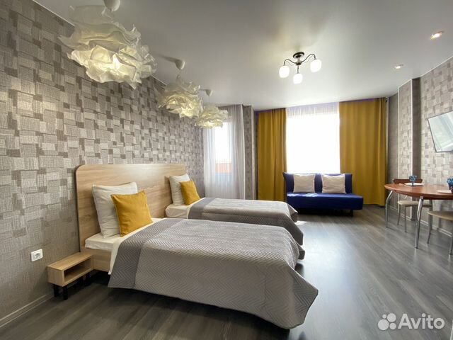 

1-к. квартира, 33 м², 4 кровати