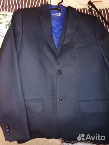 Пиджак на подростка 164-84 цвет ближе к черному