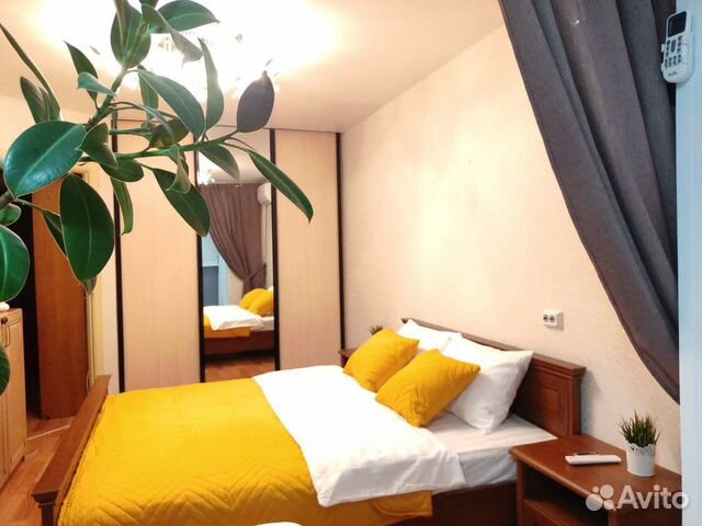 

1-к. квартира, 46 м², 2 кровати