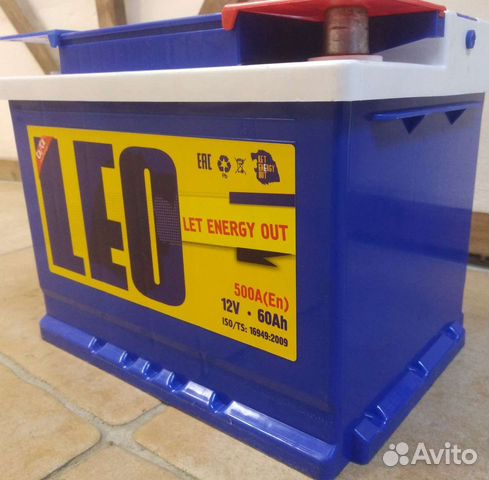 Акб 60 Ач Лео (Kainar)