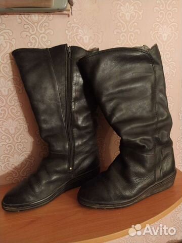 Сапоги зимние широкое голенище
