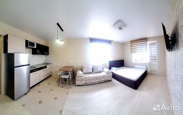 

Квартира-студия, 36 м², 2 кровати