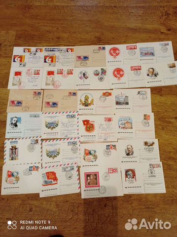 Филателия конверты