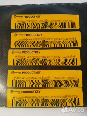 Диск и ключи Office Pro 2003