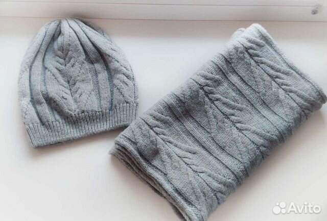 Шапка и снуд и ушанка