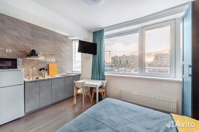 

Квартира-студия, 22 м², 1 кровать