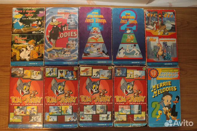 Видеокассеты из 90-х. Редкие