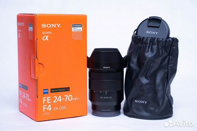 Продам объектив Sony 24-70 mm f/4 FE Carl Zeiss