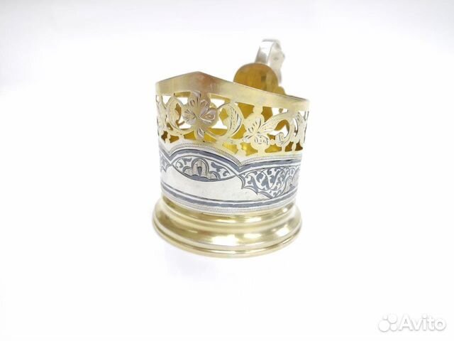 Серебряный подстаканник. Кубачи