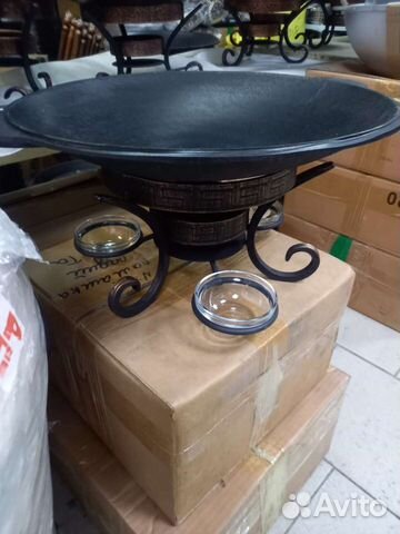 Садж чугунный с клеймом