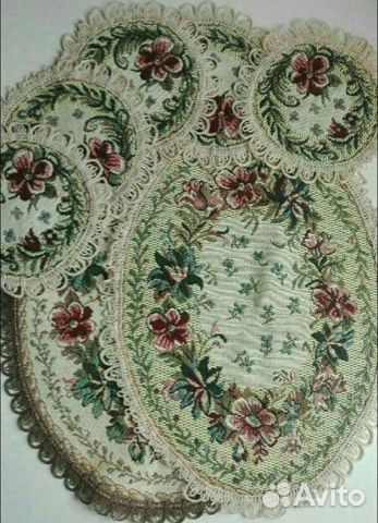 Гобеленовое салфетки 7 шт