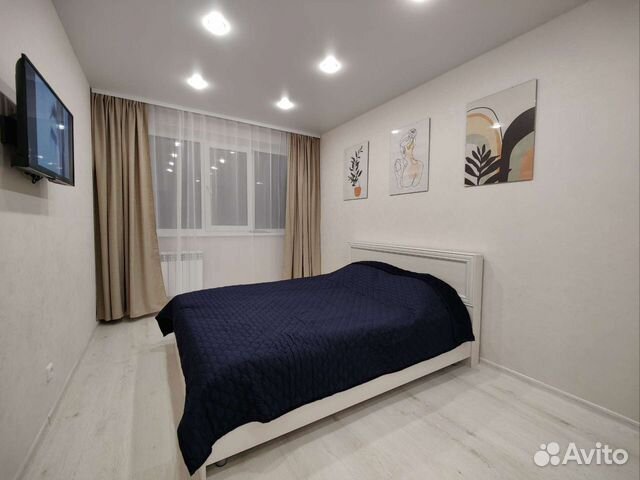 

1-к. квартира, 38 м², 2 кровати