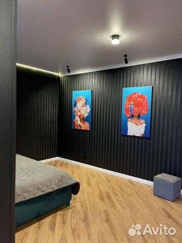 

1-к. квартира, 46 м², 1 кровать