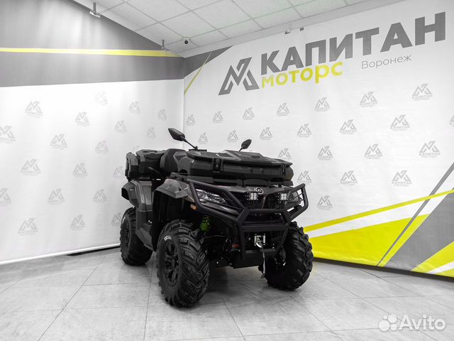 Квадроцикл cfmoto 1000 EPS cf moto (X10 EPS) серый
