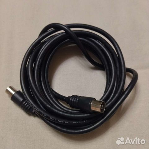 Антенный кабель для тв 3м папа/мама