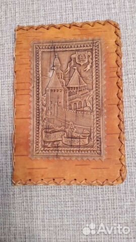 Обложка на паспорт из бересты
