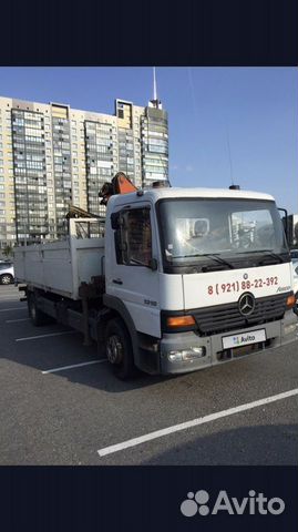 Mercedes-Benz Atego 1218 с КМУ, 2003