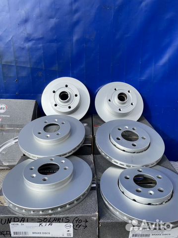 Тормозные диски передние и задние «ABS”-Голандия