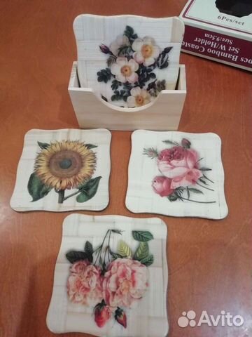 Подставки 6шт под горячее