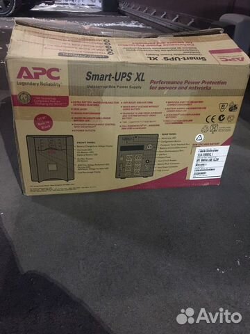 Ибп APC Smart-UPS XL 1000VA USB 230V SUA1000XLI