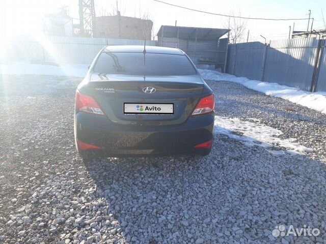 Hyundai Solaris 1.4 МТ, 2016, 37 000 км